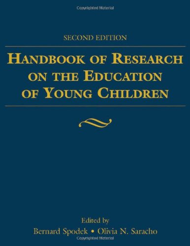 Beispielbild fr Handbook of Research on the Education of Young Children zum Verkauf von Better World Books