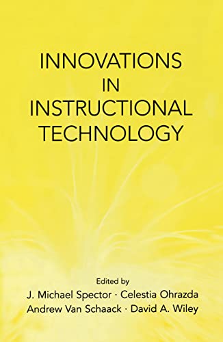 Beispielbild fr Innovations in Instructional Technology : Essays in Honor of M. David Merrill zum Verkauf von Better World Books Ltd