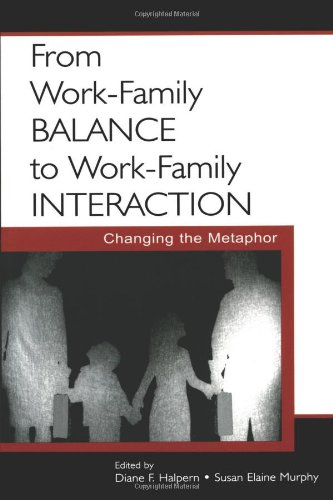 Beispielbild fr From Work-Family Balance to Work-Family Interaction zum Verkauf von Blackwell's
