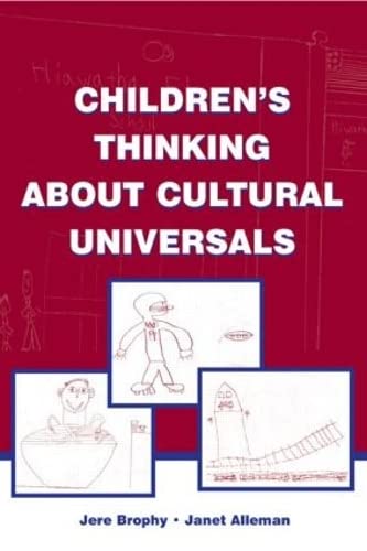 9780805848939: CHILDREN'S THINKING ABOUT CULTURAL UNIVERSALS
