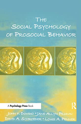Beispielbild fr The Social Psychology of Prosocial Behavior zum Verkauf von Chiron Media