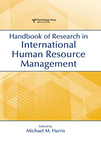 Stock image for Handbook of Research in International Human Resource Management for sale by Better World Books