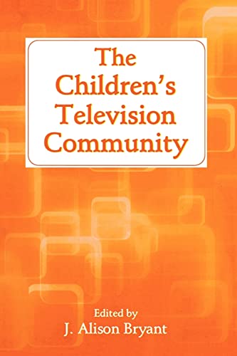 Beispielbild fr The Children's Television Community zum Verkauf von Blackwell's