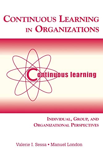 Imagen de archivo de Continuous Learning in Organizations : Individual, Group, and Organizational Perspectives a la venta por Better World Books