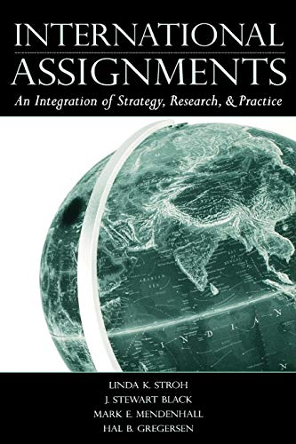 9780805850505: International Assignments: An Integration of Strategy, Research, and Practice
