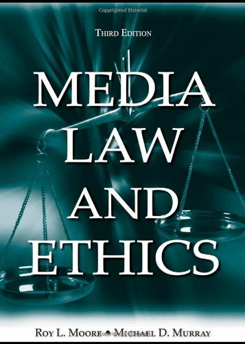 Stock image for Media Law and Ethics (Routledge Communication Series) for sale by HPB-Red