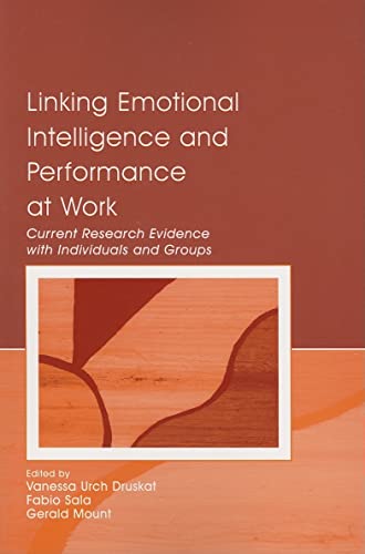 Imagen de archivo de Linking Emotional Intelligence and Performance at Work a la venta por BooksRun