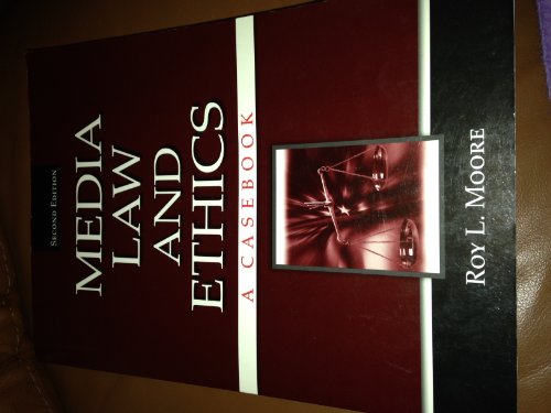 Beispielbild fr Media Law and Ethics: A Casebook zum Verkauf von WorldofBooks