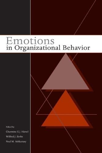 Imagen de archivo de Emotions in Organizational Behavior a la venta por ThriftBooks-Atlanta