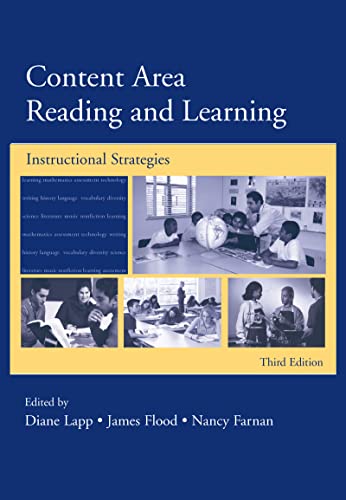 Beispielbild fr Content Area Reading and Learning: Instructional Strategies, 3rd Edition zum Verkauf von Your Online Bookstore