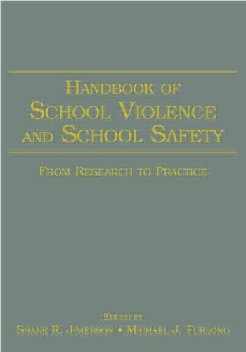 Imagen de archivo de Handbook of School Violence and School Safety: From Research to Practice a la venta por dsmbooks
