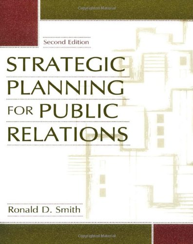 9780805852394: Strategic Planning for Public Relations