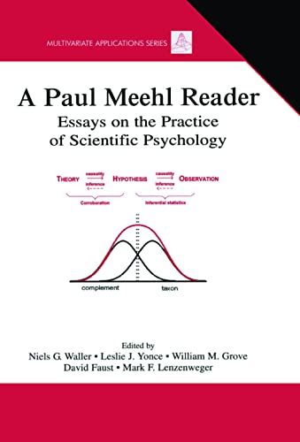 Stock image for A Paul Meehl Reader: Essays on the Practice of Scientific Psychology (Multivariate Applications Series) for sale by GF Books, Inc.