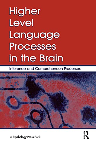 9780805852622: Higher Level Language Processes in the Brain: Inference and Comprehension Processes