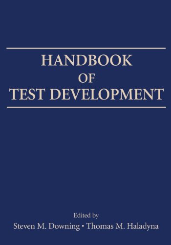 Imagen de archivo de Handbook of Test Development (Educational Psychology Handbook) a la venta por HPB-Red