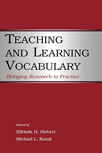 Stock image for Teaching and Learning Vocabulary : Bringing Research to Practice for sale by Blackwell's
