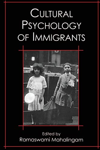Beispielbild fr Cultural Psychology of Immigrants zum Verkauf von Revaluation Books