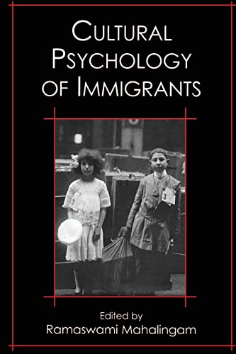 Imagen de archivo de Cultural Psychology of Immigrants a la venta por Better World Books