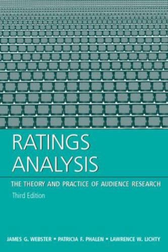 Imagen de archivo de Ratings Analysis : The Theory and Practice of Audience Research a la venta por Better World Books