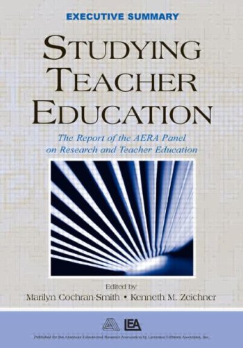 9780805855944: Studying Teacher Education: The Report of the AERA Panel on Research and Teacher Education