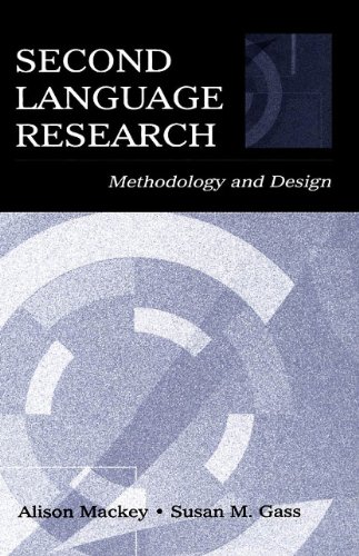 9780805856026: Second Language Research: Methodology and Design