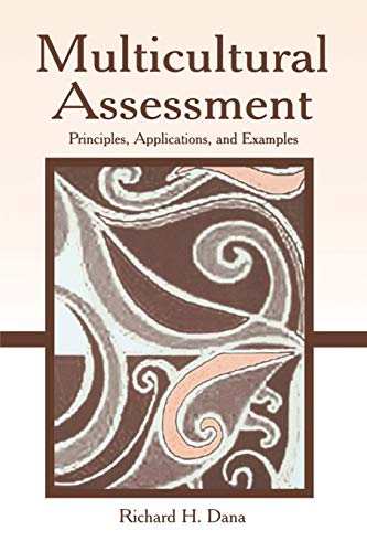 Beispielbild fr Multicultural Assessment : Principles, Applications, and Examples zum Verkauf von Better World Books