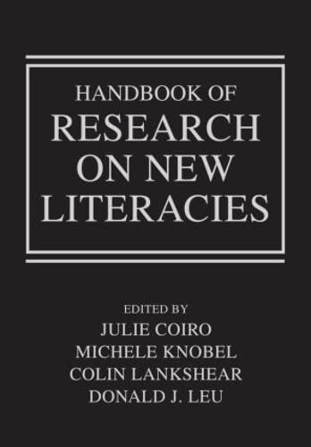 Imagen de archivo de Handbook of Research on New Literacies a la venta por Red's Corner LLC