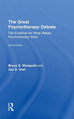 Stock image for The Great Psychotherapy Debate: The Evidence for What Makes Psychotherapy Work (Counseling and Psychotherapy: Investigating Practice from Sc) for sale by SecondSale