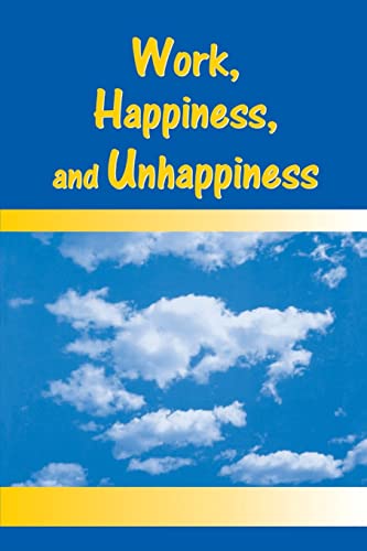 Imagen de archivo de Work, Happiness, and Unhappiness a la venta por Wizard Books