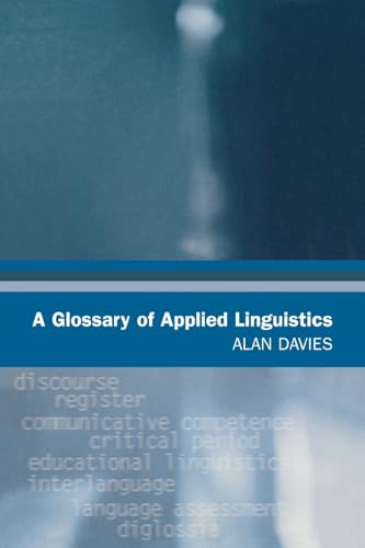 Beispielbild fr A GLOSSYary of Applied Linguistics zum Verkauf von medimops