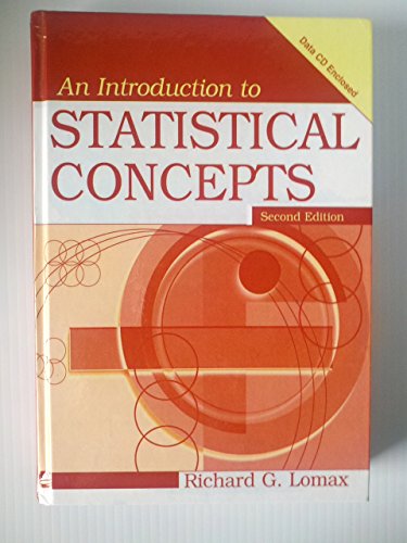 Imagen de archivo de An Introduction to Statistical Concepts a la venta por SecondSale