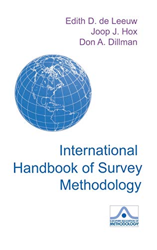 Stock image for International Handbook of Survey Methodology (European Association of Methodology Series) for sale by Chiron Media