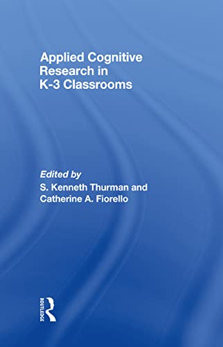 9780805858211: Applied Cognitive Research in K-3 Classrooms