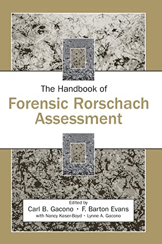 Stock image for The Handbook of Forensic Rorschach Assessment (Personality and Clinical Psychology) for sale by HPB-Red