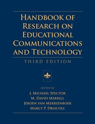 Imagen de archivo de Handbook of Research on Educational Communications and Technology a la venta por Better World Books