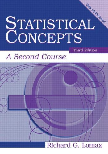 Stock image for Statistical Concepts: A Second Course, Third Edition for sale by HPB-Red