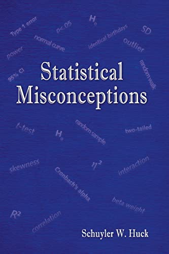 Stock image for Statistical Misconceptions for sale by SecondSale