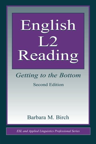 Imagen de archivo de English L2 Reading (ESL & Applied Linguistics Professional Series) a la venta por Ergodebooks