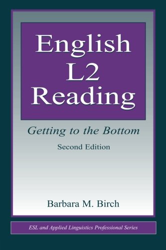 Stock image for English L2 Reading (ESL & Applied Linguistics Professional Series) for sale by SecondSale