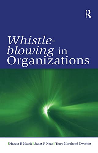 9780805859881: Whistle-Blowing in Organizations (Organization and Management Series)