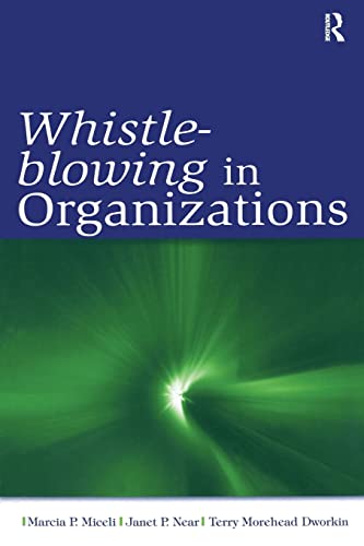 9780805859898: Whistle-Blowing in Organizations