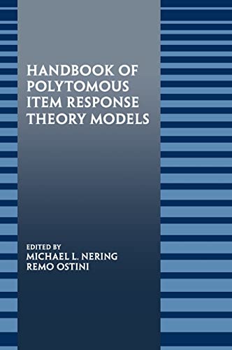 Stock image for Handbook of Polytomous Item Response Theory Models for sale by ThriftBooks-Dallas