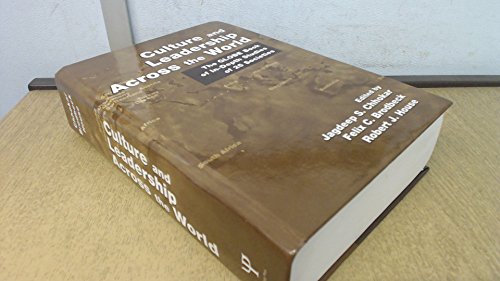 9780805859973: Culture and Leadership Across the World: The GLOBE Book of In-Depth Studies of 25 Societies (Organization and Management Series)