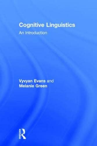9780805860139: Cognitive Linguistics: An Introduction