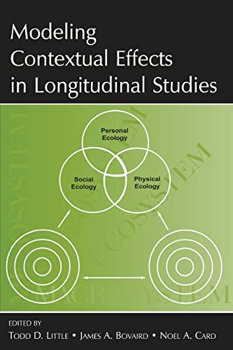 Beispielbild fr Modeling Contextual Effects in Longitudinal Studies zum Verkauf von Blackwell's