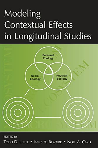 Imagen de archivo de Modeling Contextual Effects in Longitudinal Studies a la venta por HPB-Red