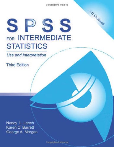 Beispielbild fr SPSS for Intermediate Statistics : Use and Interpretation zum Verkauf von Better World Books