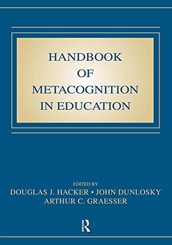 9780805863543: Handbook of Metacognition in Education (Educational Psychology)