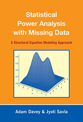 9780805863697: Statistical Power Analysis with Missing Data: A Structural Equation Modeling Approach
