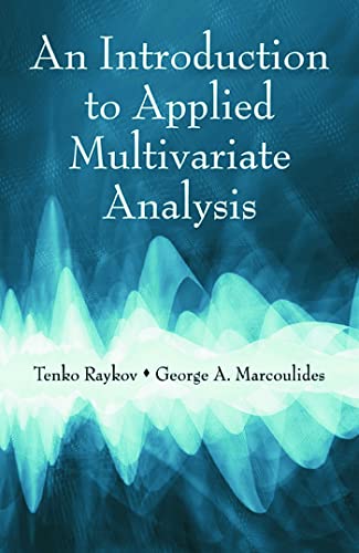 Stock image for An Introduction to Applied Multivariate Analysis for sale by Chiron Media